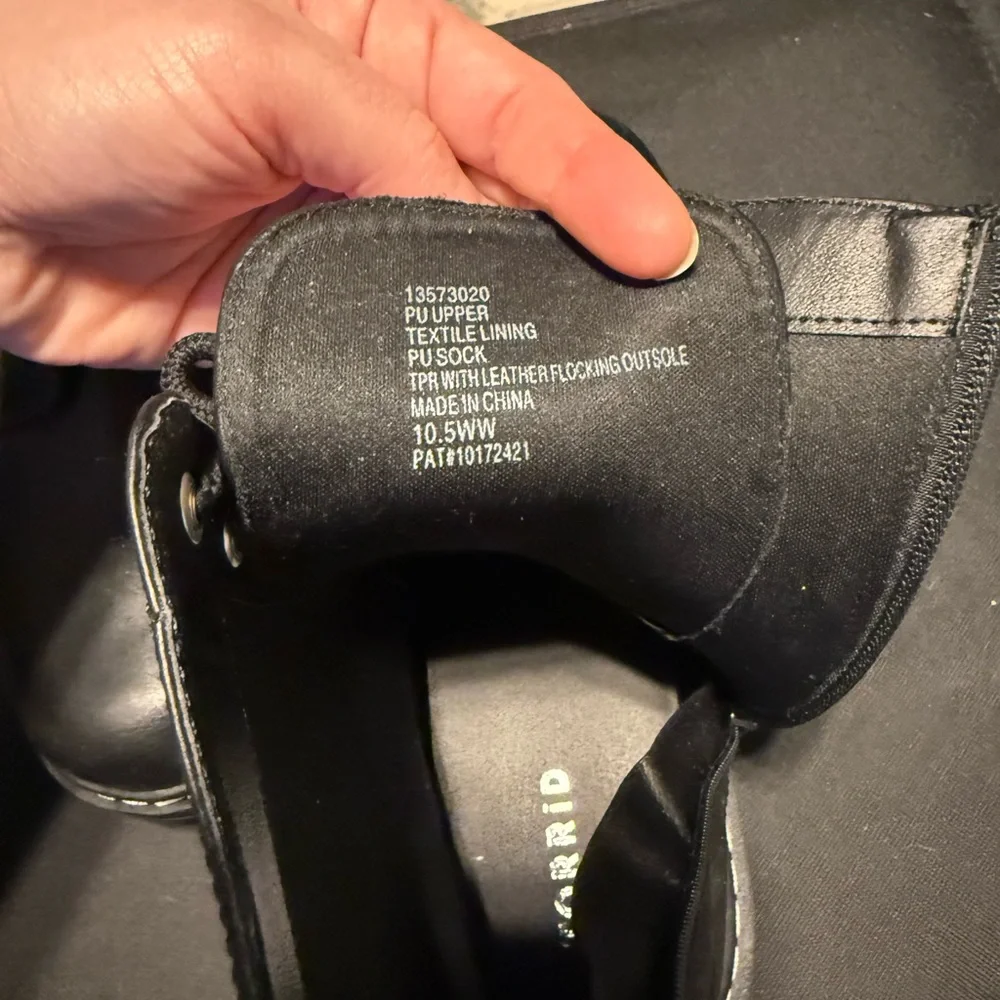 Torrid Stevie Lace-Up Combat Boot (WW) - Picture 4 of 7